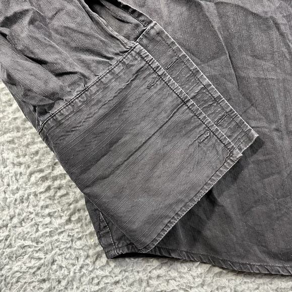 LE JEAN DE MARITHE FRANCOIS GIRBAUD SHIRT MENS 2XL EMBROIDERED CUFF BUTTON Y2K - Picture 5 of 9